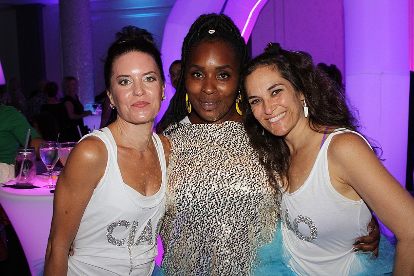 Shari Phillips, Tomeika Hunter-Koski and Melissa Morsli