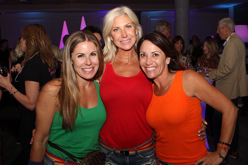 Kim Ledesma, Ali Jaynes and Daria Ferreira