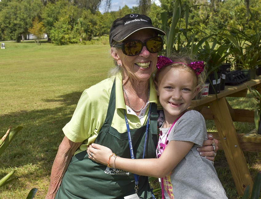 Master Gardner Ann Madden and her granddaughter Sylvia Madden Adams.