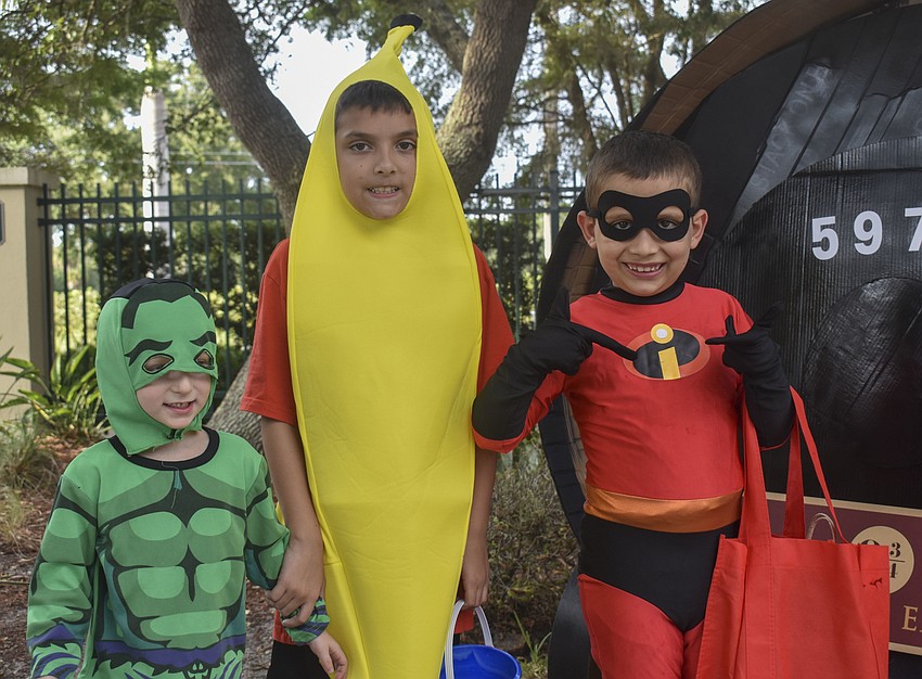 Henry Moneti, Joey Hahn and Mason Hahn
