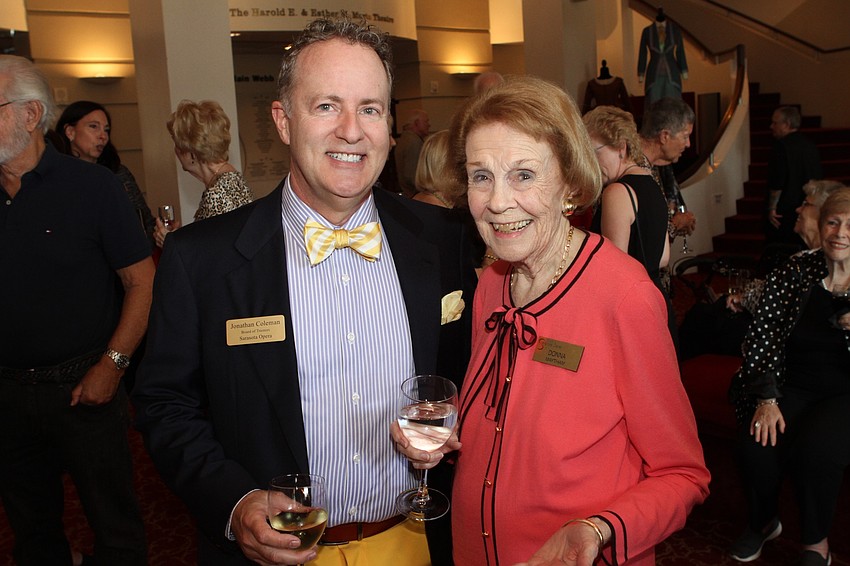 Jonathan Coleman and chairwoman Donna Maytham