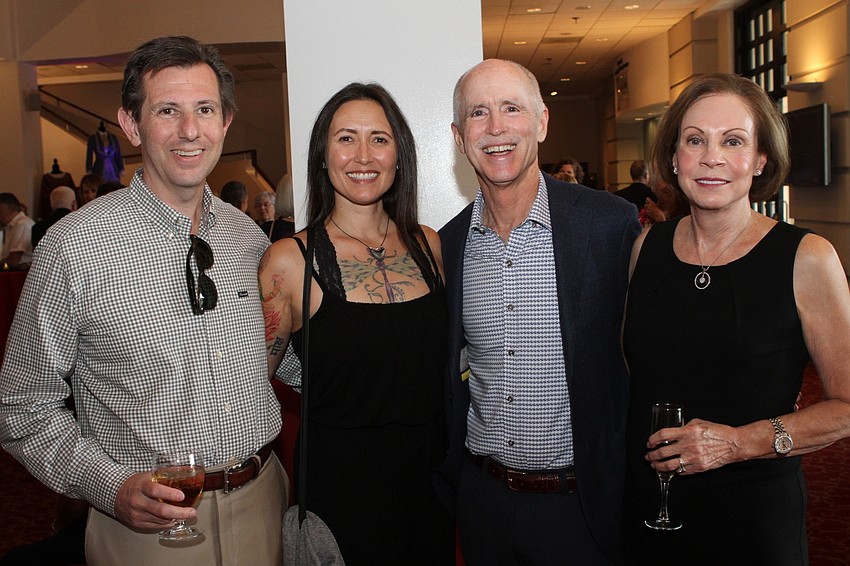 Paul Cantor and Michelle Roye with Peter and Joanne Powers