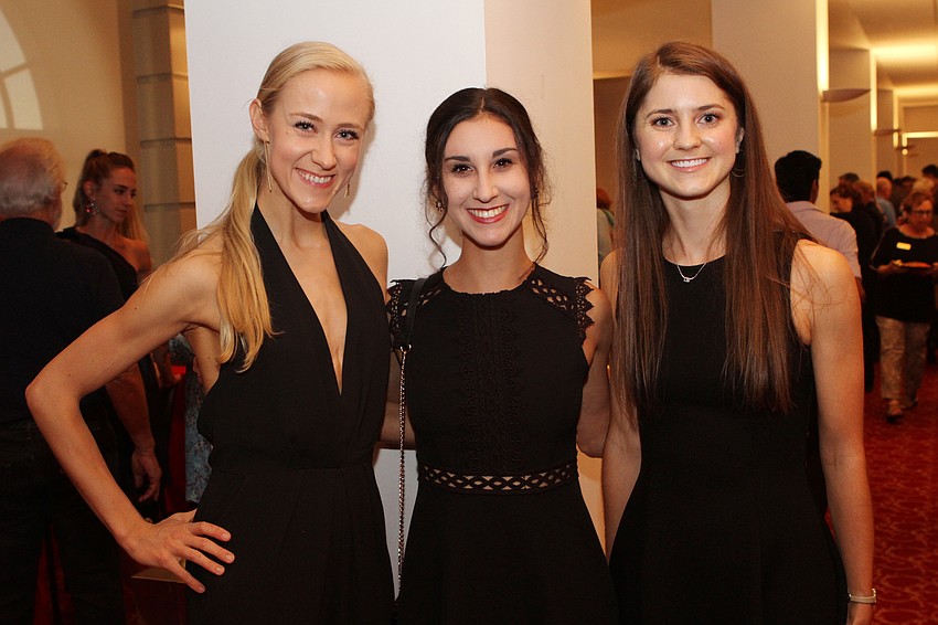 Lauren Ostrander, Rachel Costin and Janae Korte