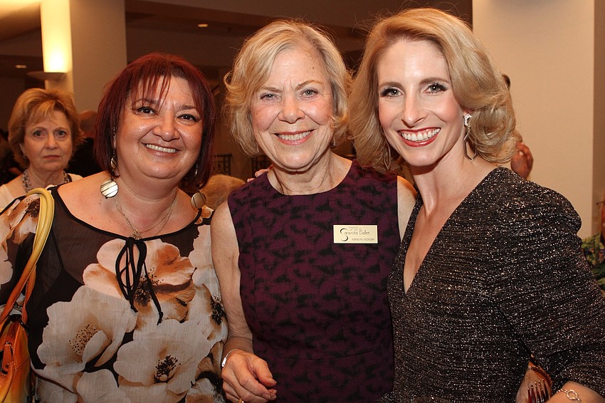 Zara Baroyan, Marilyn Nordby and Kate Honea