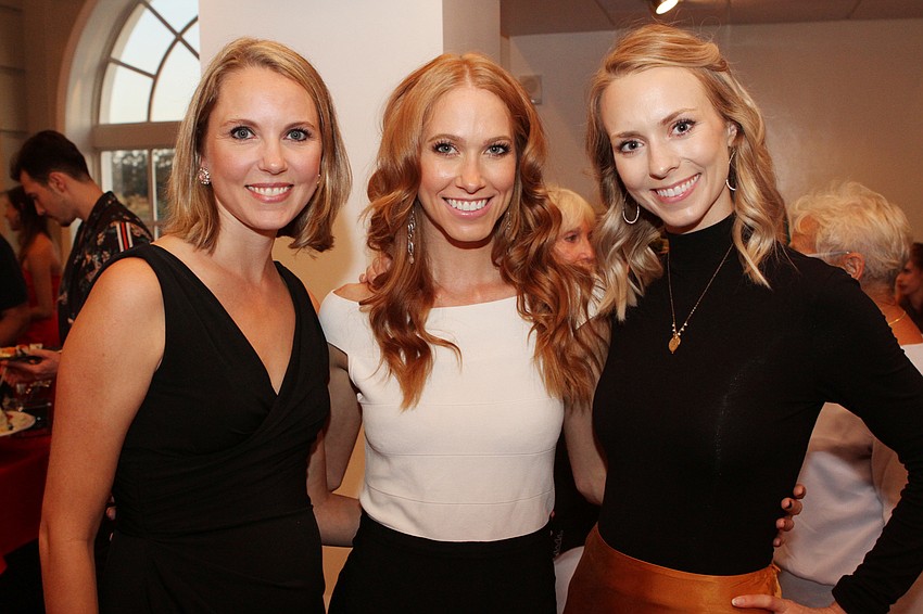 Christine Windsor, Danielle Brown and Victoria Hulland