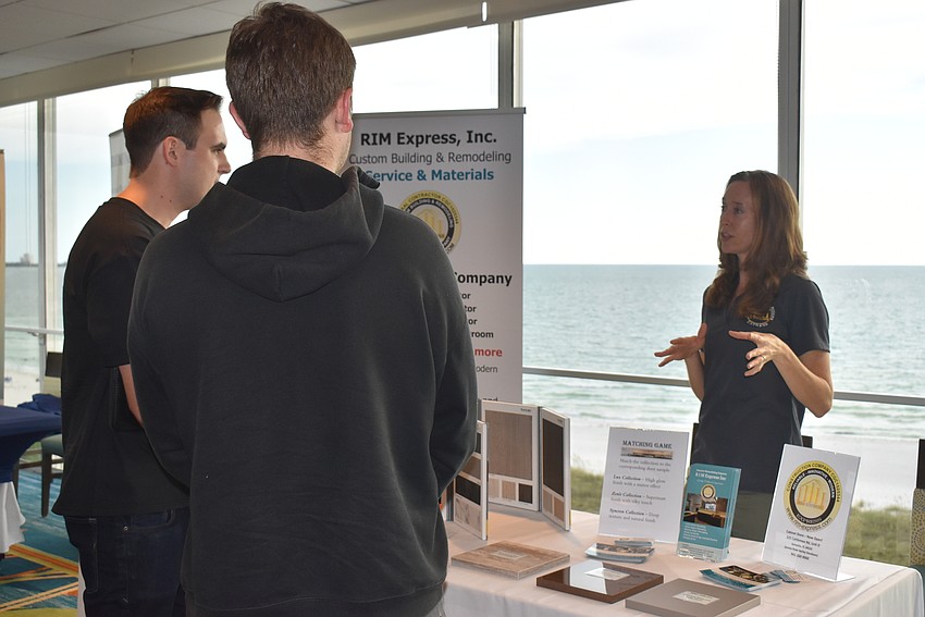 Dylan Borden and Kyle Gillies chat with Rebecca Figueroa.
