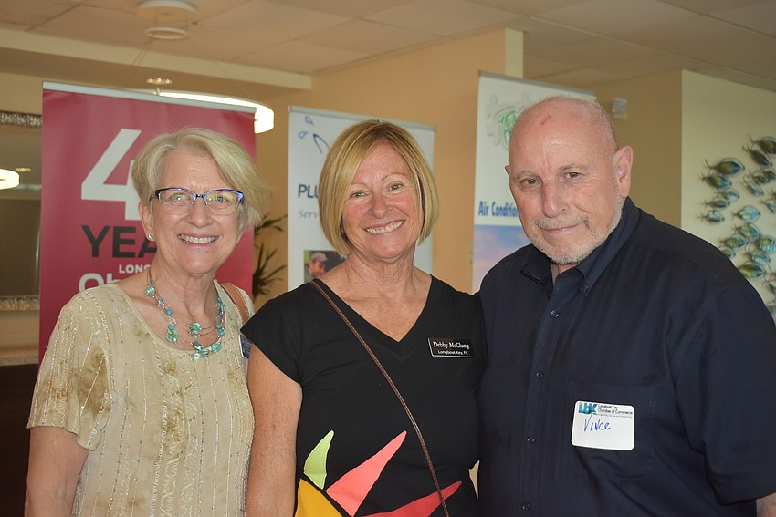 Liz Yerkes, Debby McClung and Vince LaPorta.