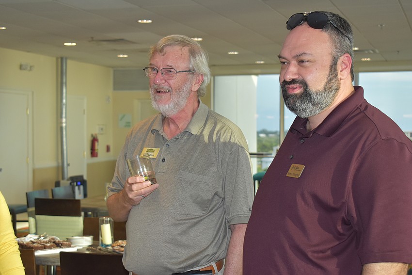 Ed Nugent and Ramin Mesghali.