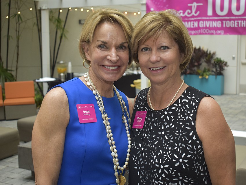 Beth Walling and Nancy Claridge