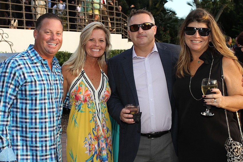 Jason and Annika Grande with Brad and Jan Sutter