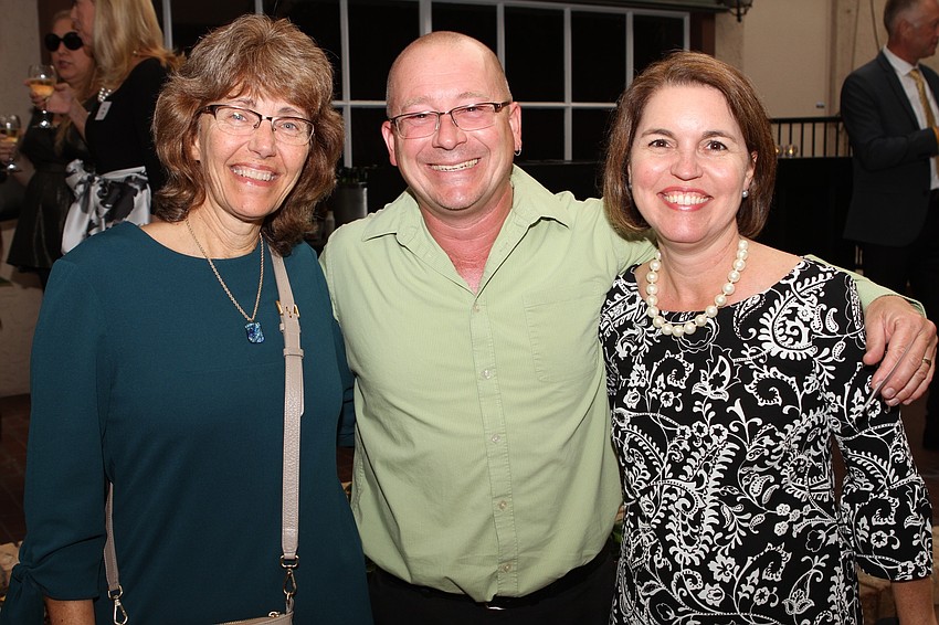 Joan McCaw, Larry Bowie and Jennifer Abbott