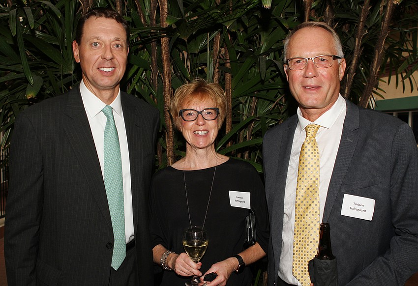 Tim Videnka with Irmelin and Ben Toftegaard