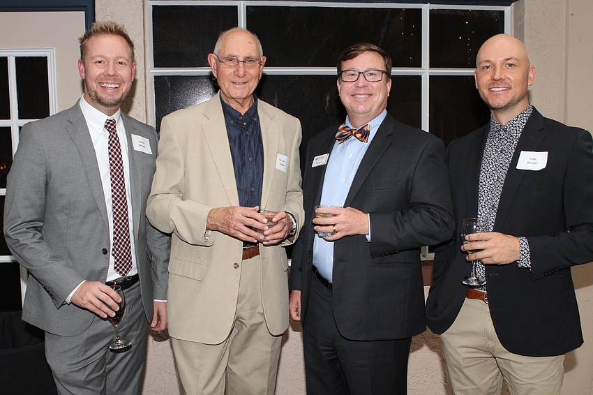 Joshua Barnett, Dr. Art Cohen, Matt Lapointe and Luke Barnett