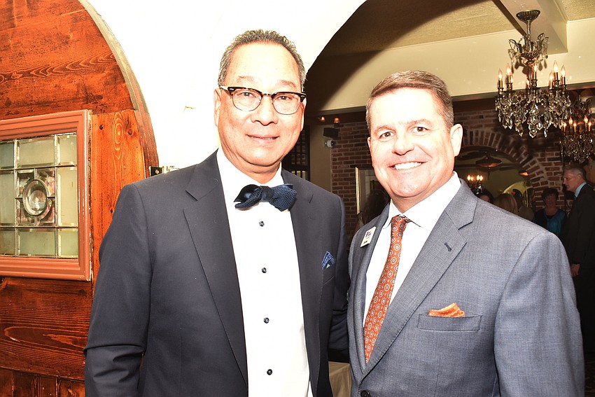 Board Member Ronald Aung-Din and Board Chair Dan Vigne