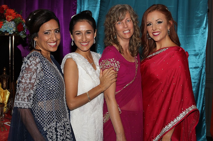Chairwomen Poonam and Sheena Maini, Jeannine Ryan and Kaitlyn Perez
