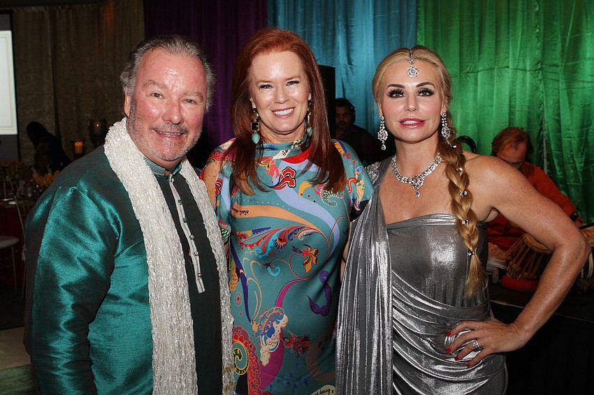 Michael and Terri Klauber with Melissa Howard