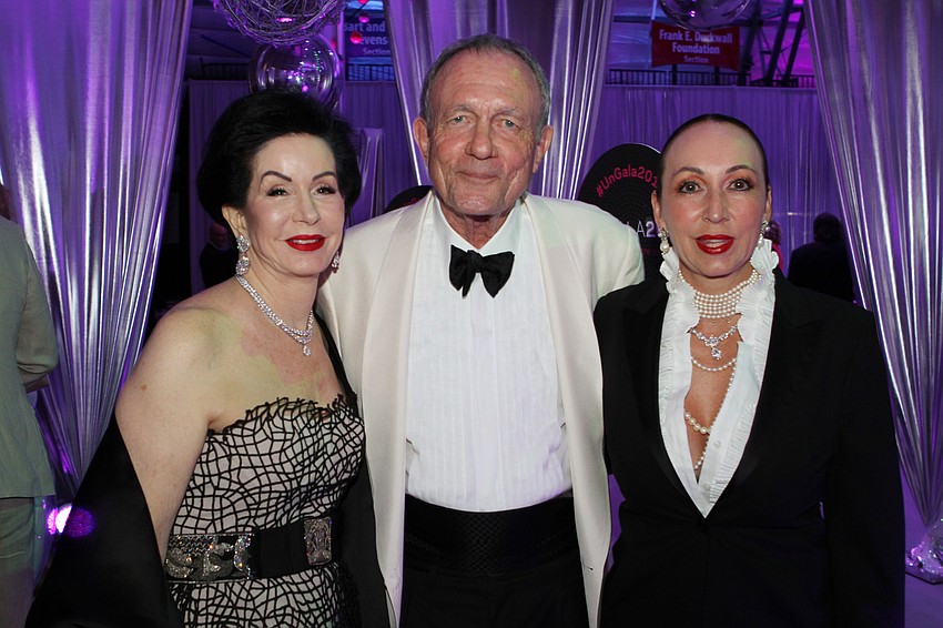 Jacqueline and David Morton with Jackie Massey