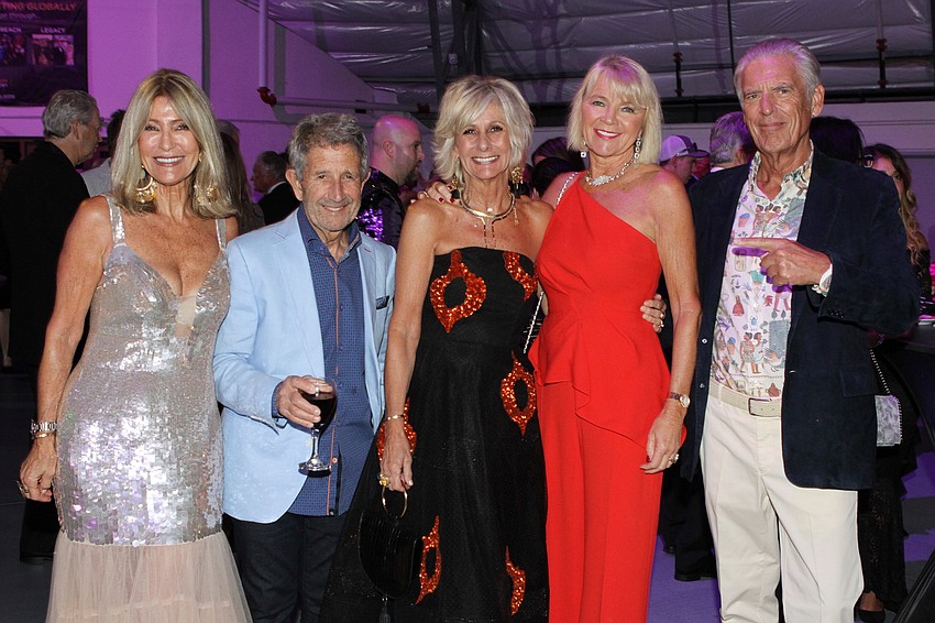 Lynn and Richie Barrie, Frances Broussard and Siri and Dal Torbin