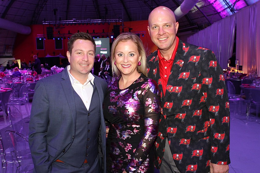 Taylor and Erica Aultman with David Otterness