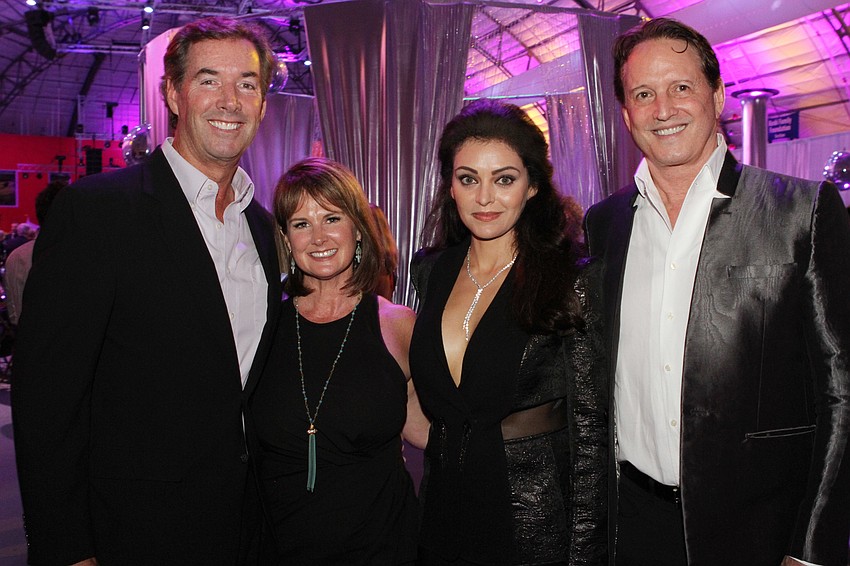 Ray Collins and Erin Hurter with Yara and David Shoemaker