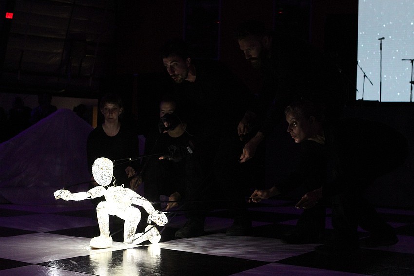 The DUNDU production started with a small puppet that eventually made way for a giant.