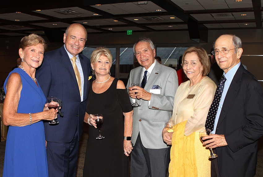 Kristin Kaufman, Executive Director Richard Russell, Elisabeth Cameron, Roger Kaufman, Rosanne Martorella and Wally Kraemer