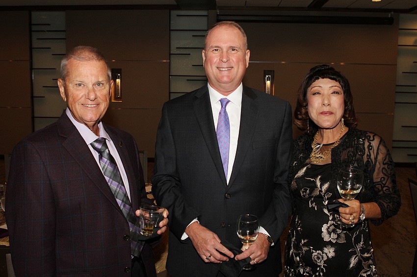 Ron Archbold with Ralph and Jinny Scheffert
