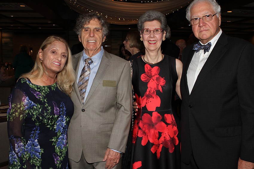Aline Blanchard and Art Siciliano with Rose Marie Proietti and Louis Martorella