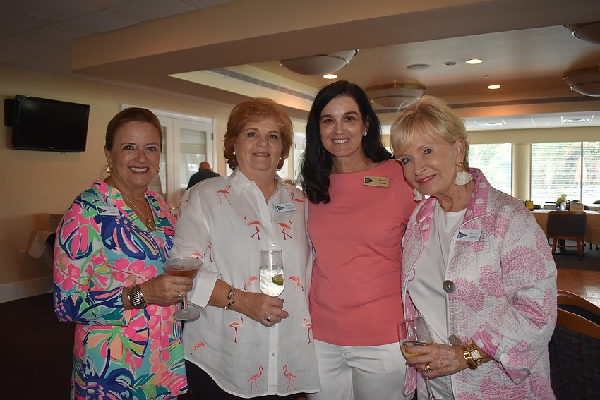 Trudy Barry, Marshall Fernandez, Leslie Williams and Barbara Gardner at the event.