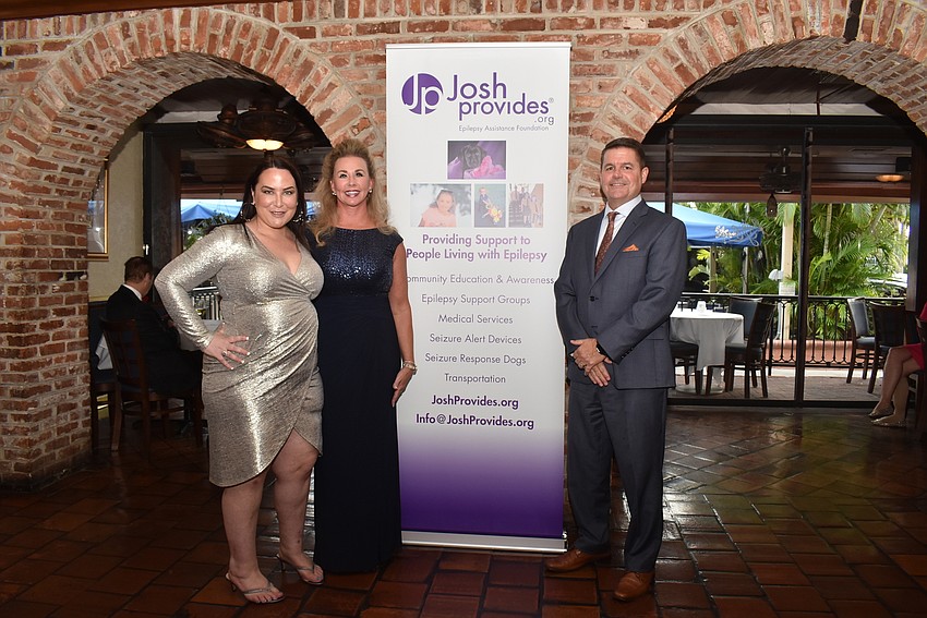 Co-chairs Anne Weintraub and Traci Smullen with Board Chair Dan Vigne