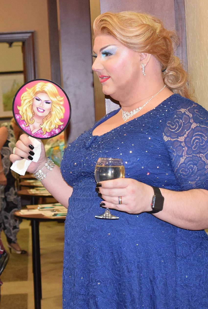 Comedian Beneva Fruitville (Berry Ayers) hosted the event and told the crowd, 