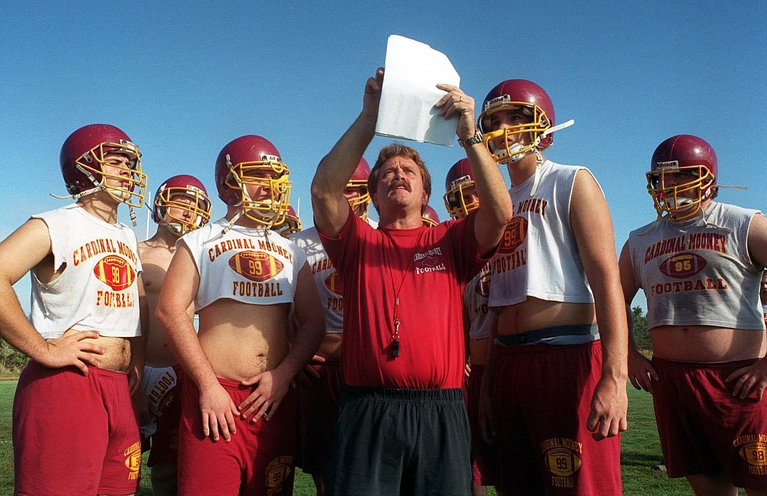 Mike Dowling coached the Cardinal Mooney football team for 30 years. Photo courtesy Melissa Tomasso.