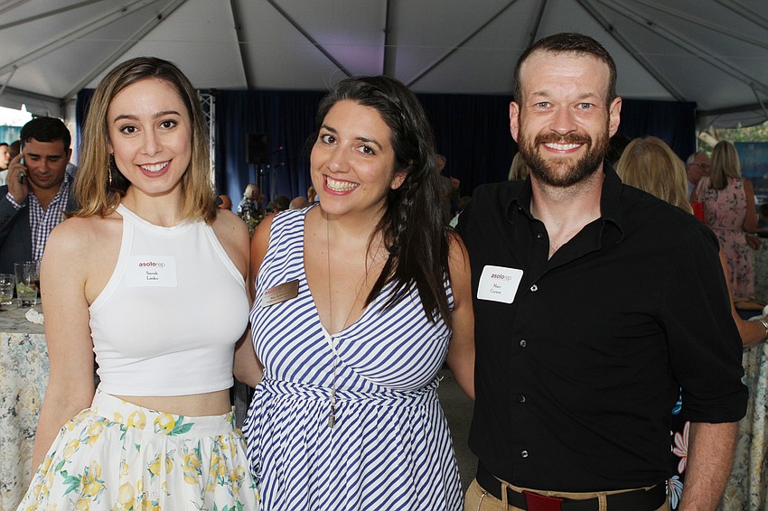 Sarah Lasko, Nia Sciarretta and Marc Cornes