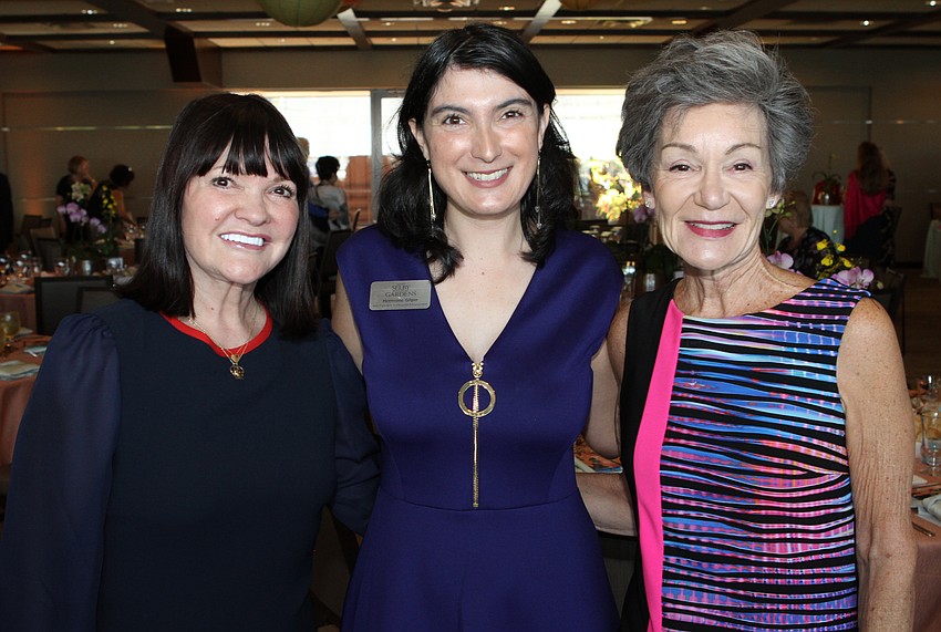 Martha Harrison, Hermione Gilpin and Kathy Brown