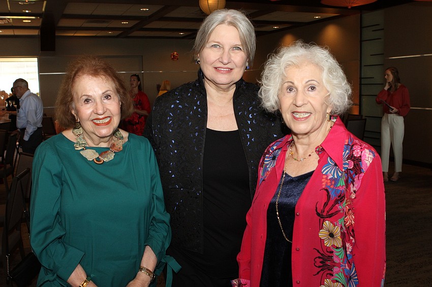 Sandra Burkin, Barbara Franke and Lee Levins