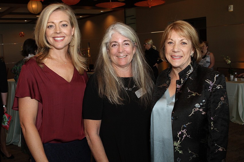 Kelly Romanoff, Marcy Klein and Pat Thompson