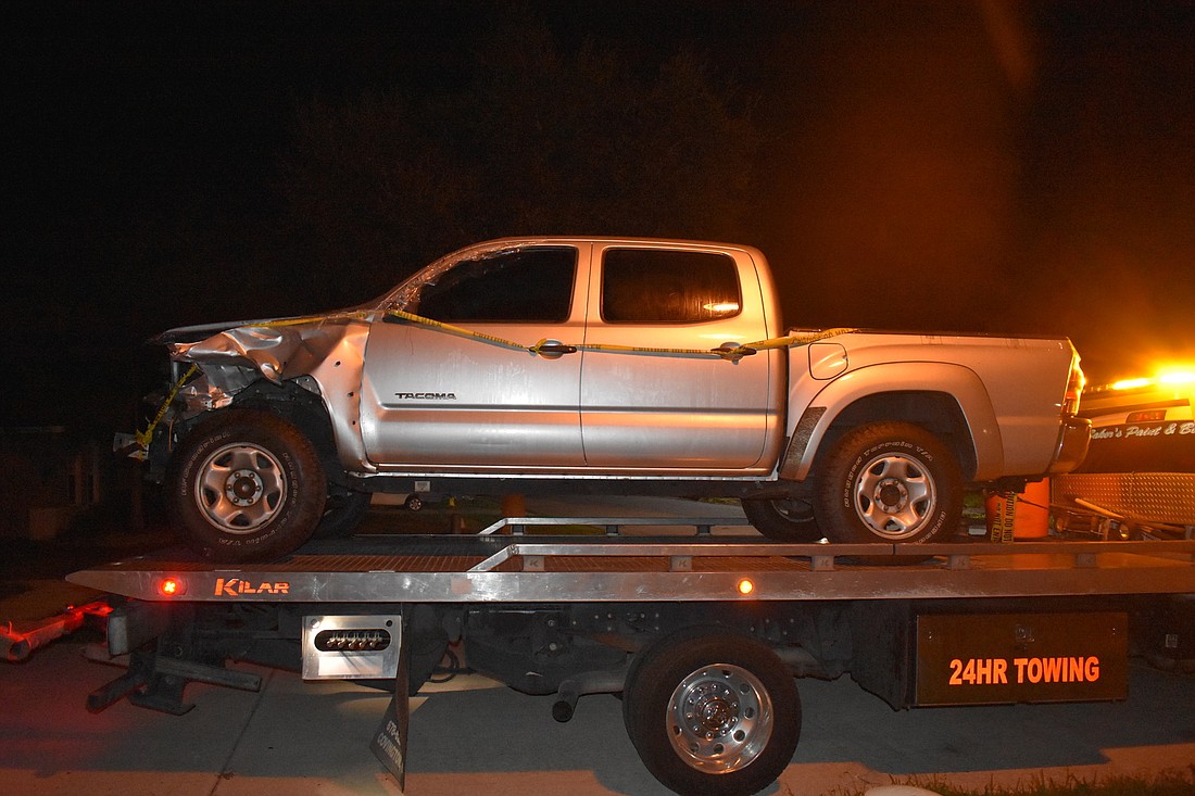 The vehicle involved in a hit-and-run accident that killed a 15-year-old boy Wednesday morning just north of Lakewood Ranch was found by FHP.