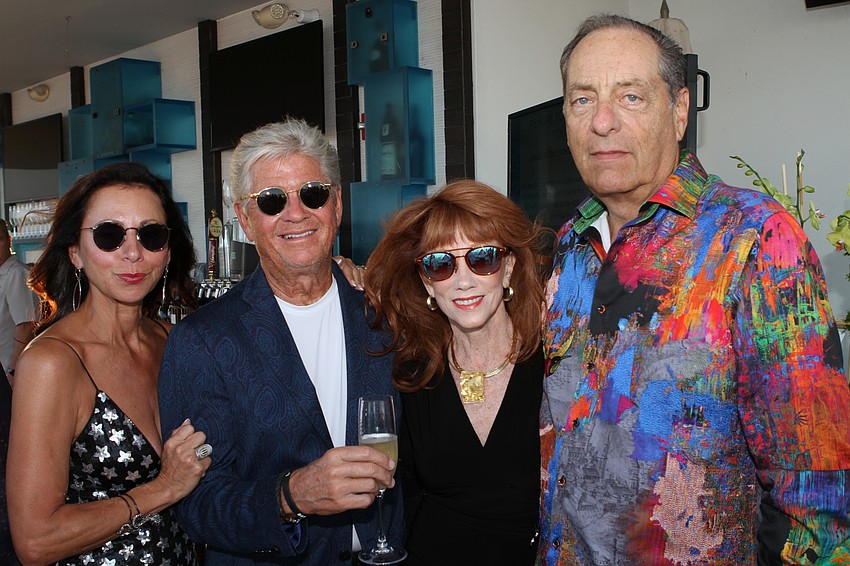 Rita Thibault and Gary Kirschner with Susan and Alan Kasow