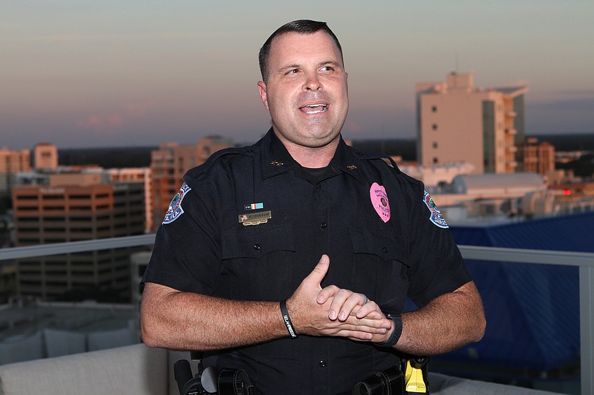 Deputy Chief Pat Robinson spoke to the value of Selah Freedom's work.