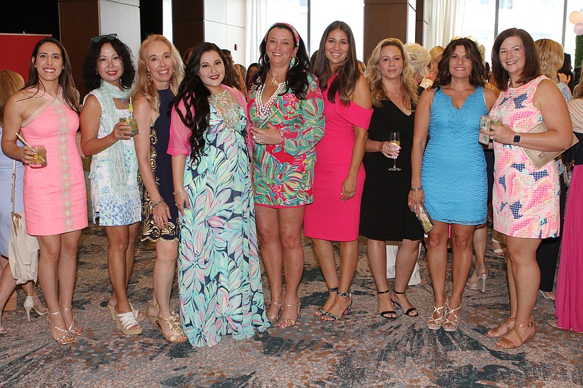 Megan Krouse, Kathy Yu, Renee Ryckman, Julia Braren, Lisa Budslick, Jaclyn Campbell, Meredith Greene, Jules Mackie and Michaela Ristaino