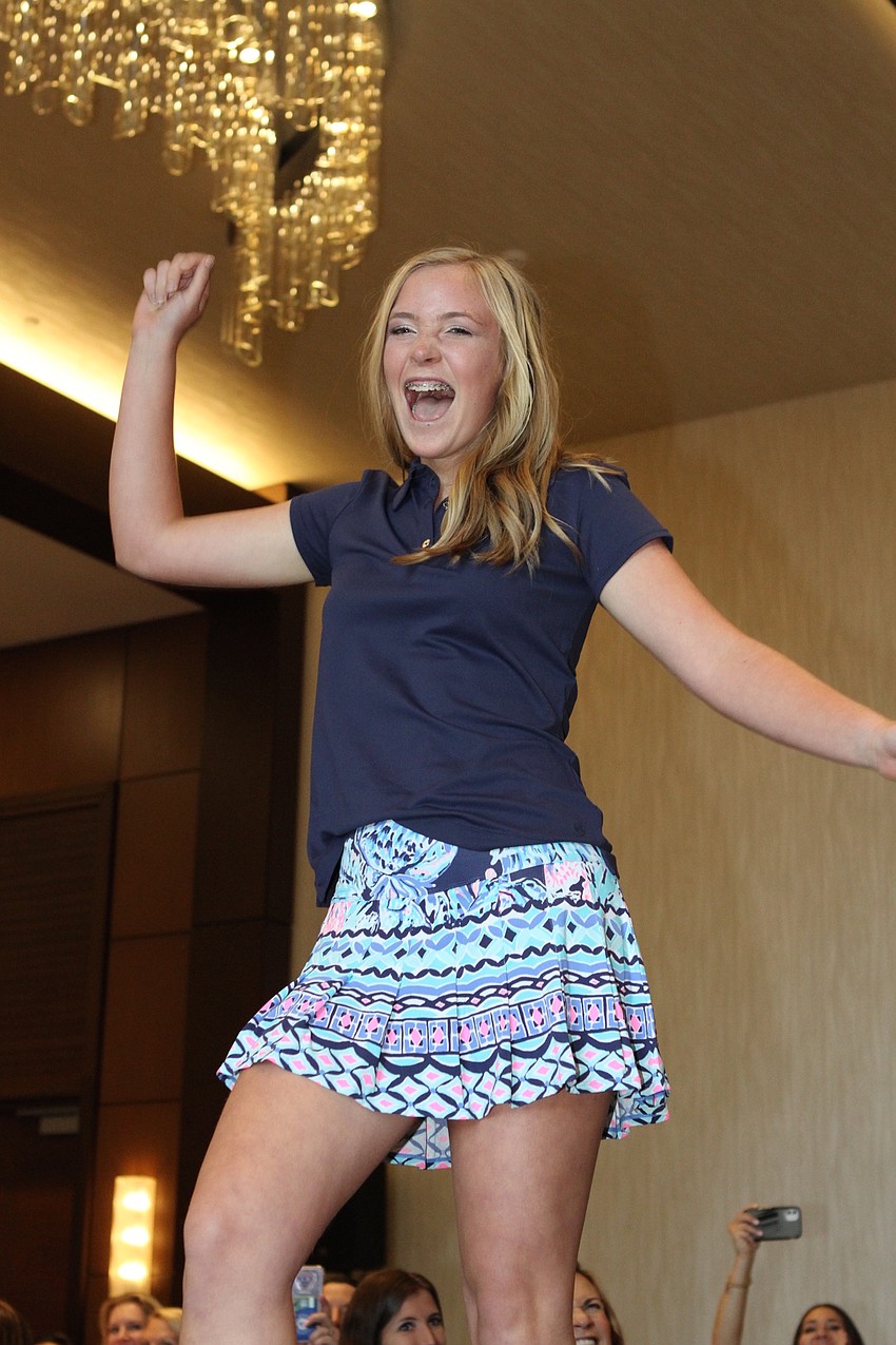 Abigail Koester ruled the room