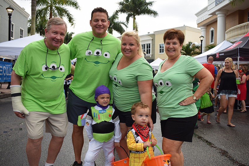 The Williams family — Ben, Rich, Blakely, Dale, Brayden and Blaine — love 