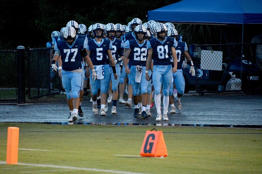The Thunder takes the field.