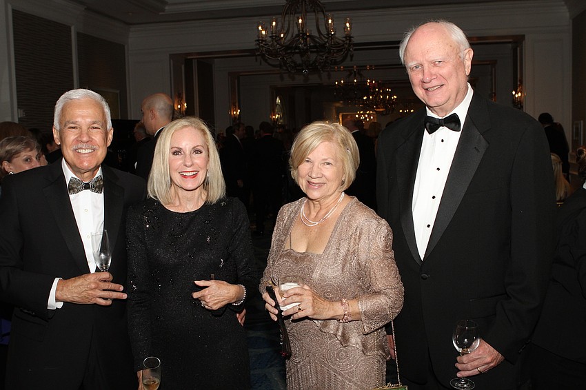 Ron Damele and Janet Oliver with Linda and Alex Beavers