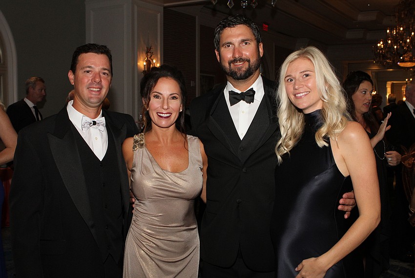 Ben and Kelly Nettles with Stewart and Amanda Bennett