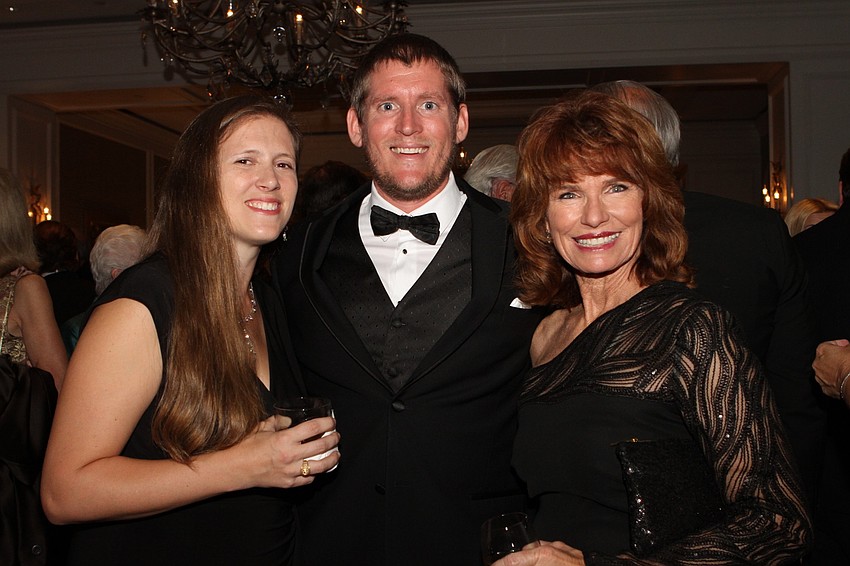 Jessica and Ryan Schloesser with Leiza Fitzgerald