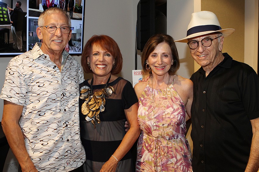 Alan Kesten and Melba Jimenez with Linda and Ron Kalka