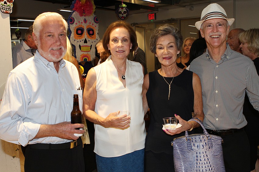 Travis Brown, Joanne Powers, Kathy Brown and Peter Powers