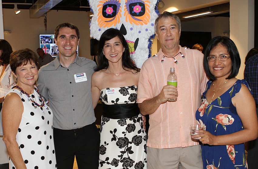 Deanne Bauer, Christopher and Cintia Elenstar, Bill Van Horne and Lisbeth Oscuvilca