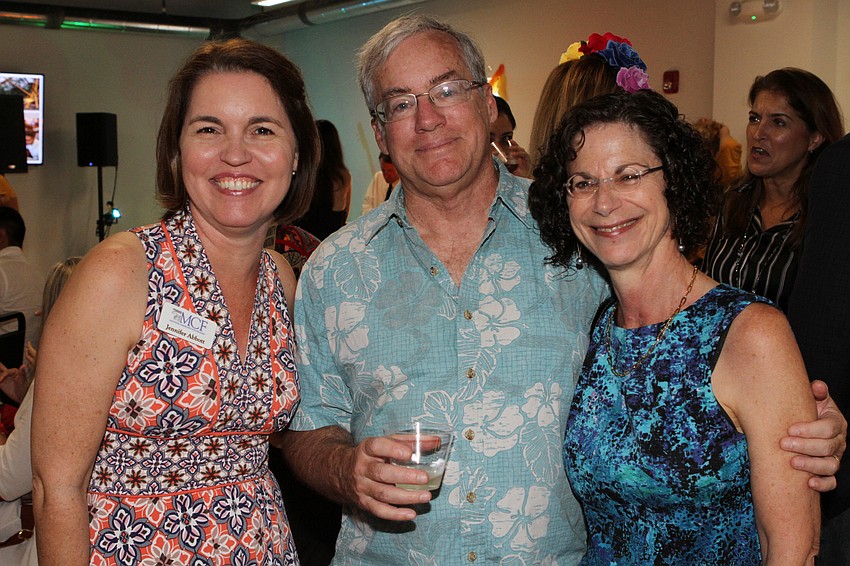 Jennifer Abbott with Randy and Martha Wells